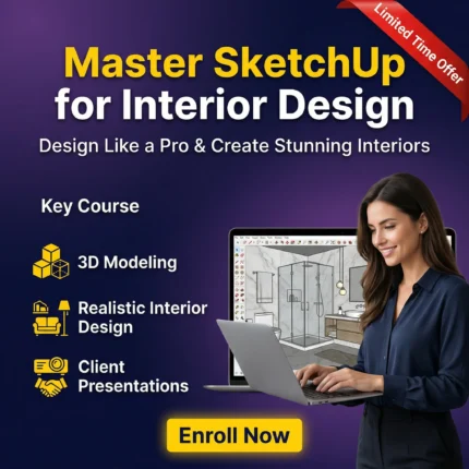 SketchUp Course for Interior Design – Enroll & Start Designing Like a Pro